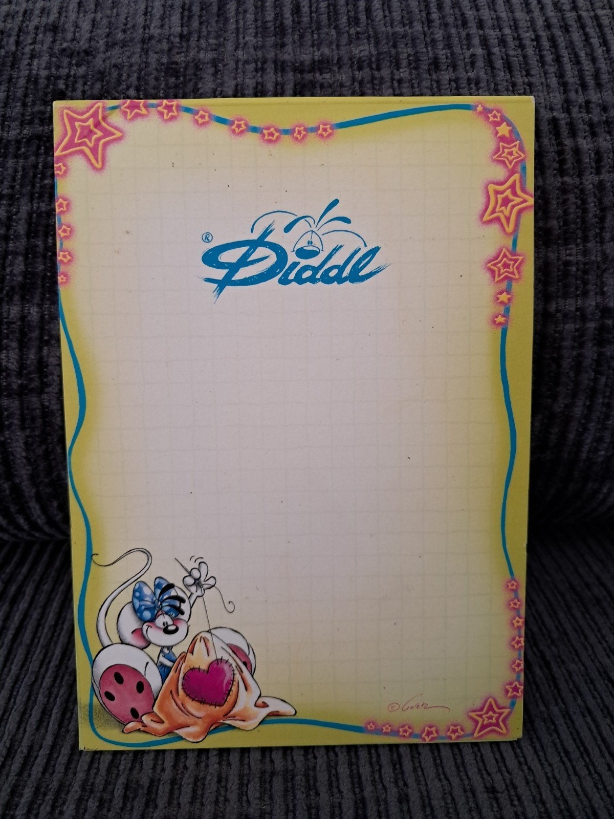 Bloc Diddl vert A6 numéro 202, Collections, Diddl, Enlèvement ou Envoi, Diddlina, Comme neuf, Papier, Carte ou Papeterie