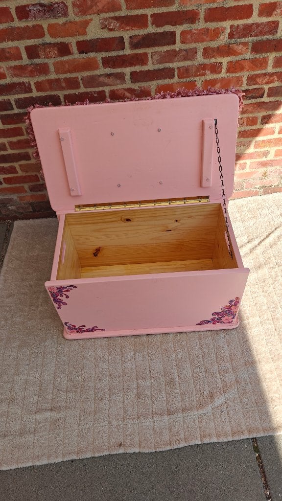 houten kist 35 H x 36 D x 65 L, 50 à 100 cm, Comme neuf, Enlèvement, 50 à 75 cm