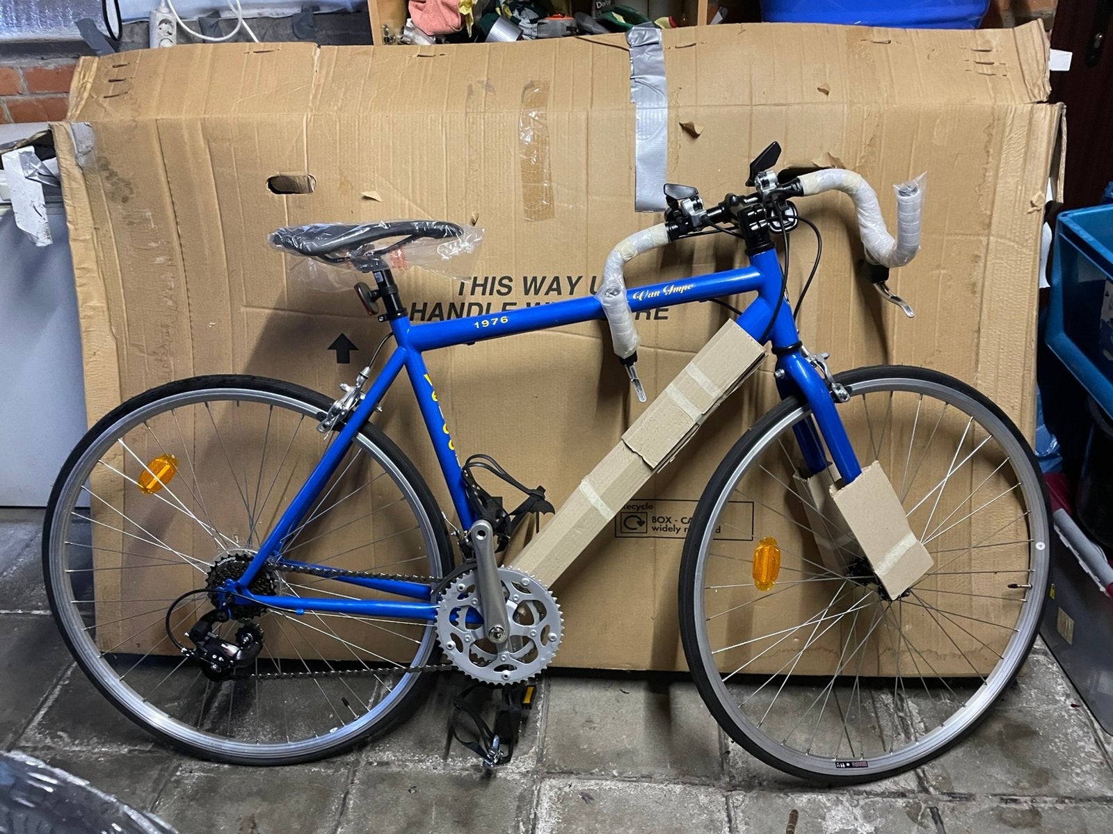 Nieuwe Veloci Lucien Van Impe Racefiets Ongebruikt, Enlèvement, Comme neuf
