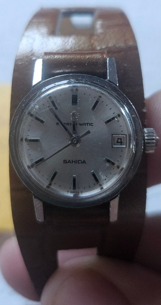 Montre Eterna-Matic Sahida Femme Automatique Suisse 1966, Enlèvement ou Envoi