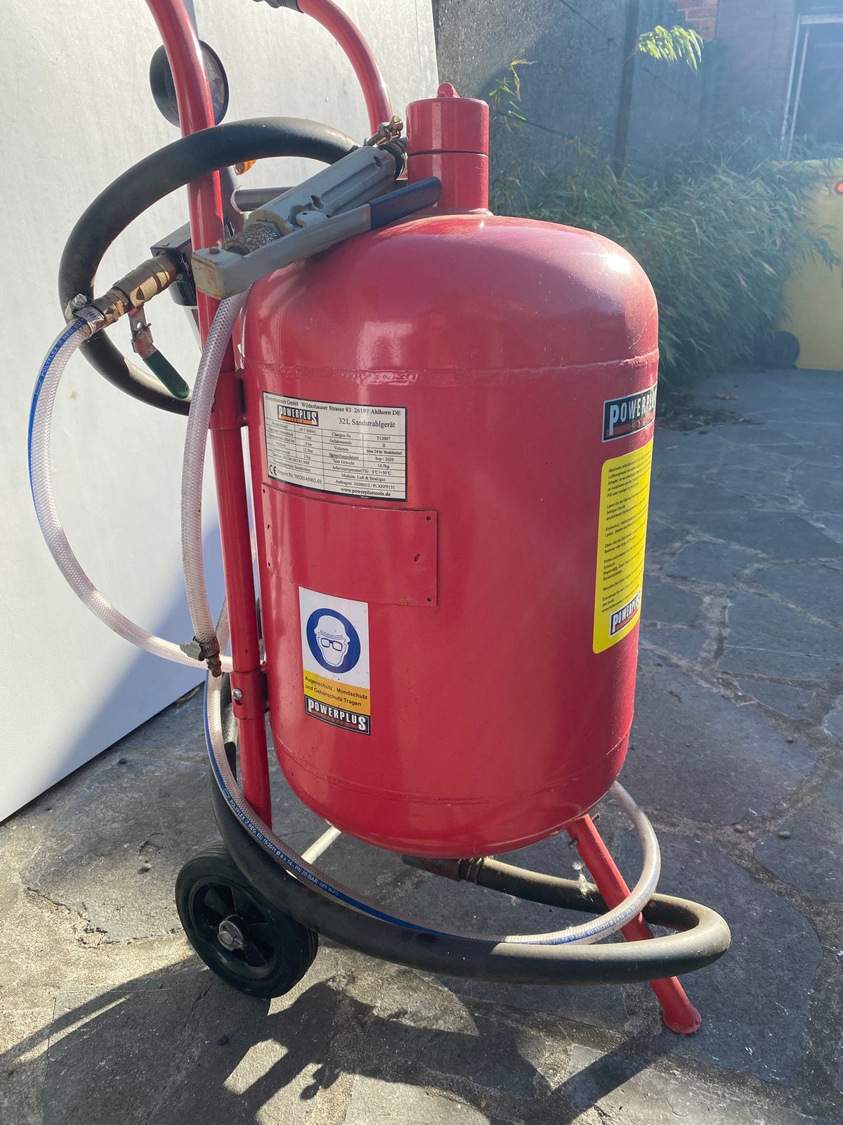 Straalketel Powerplus 32L, Ophalen, Zo goed als nieuw