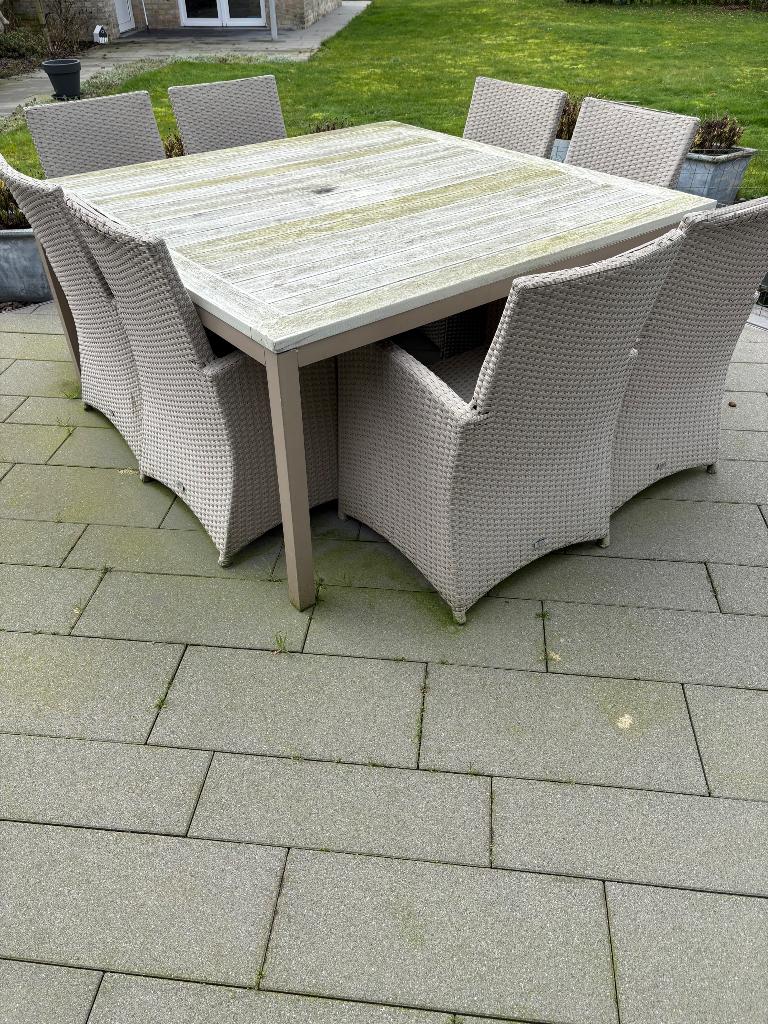 Tuinset, Chaise, Salons de jardin, Comme neuf, Synthétique
