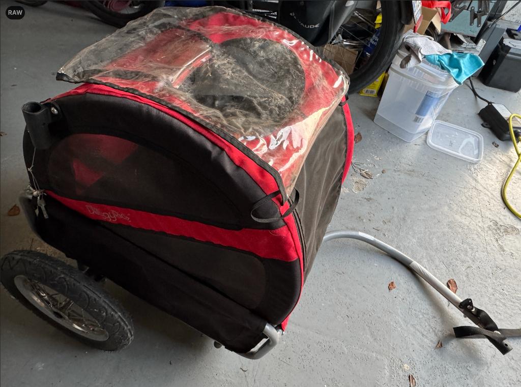 Doggi ride mini, Fietsen en Brommers, Ophalen, Gebruikt, 15 t/m 25 kg, Achterzitje