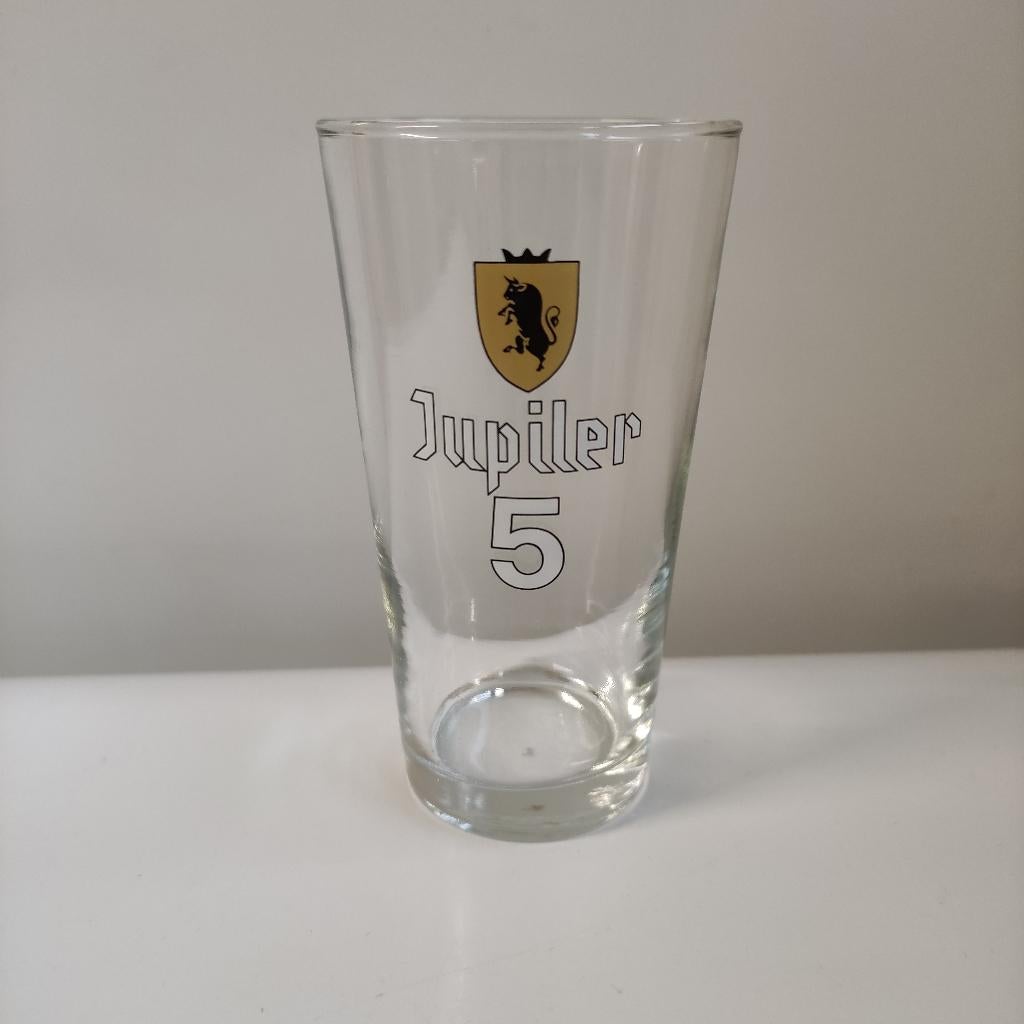 Verre Bière Jupiler 5, Enlèvement ou Envoi, Jupiler