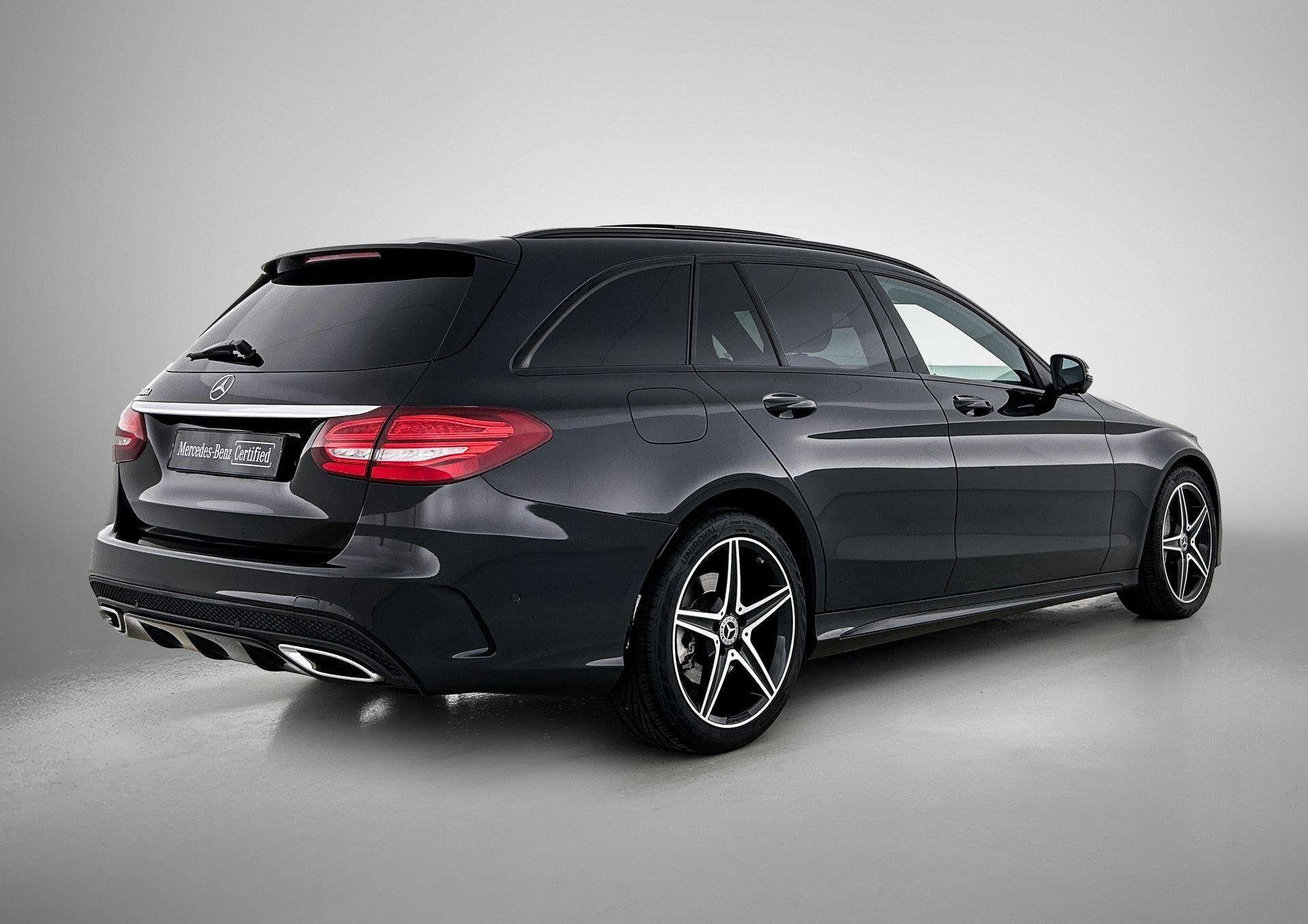 Mercedes-Benz C-klasse Estate 180 D | Night Pack | Panoramis, Auto's, Gebruikt, 4 cilinders, 116 pk, Automatische klimaatregeling
