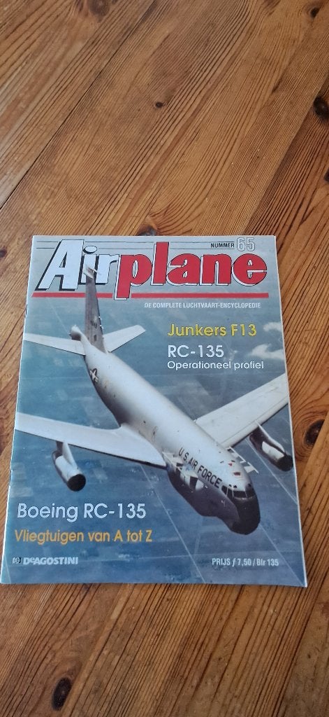 Tijdschrift magazine vintage  van Airplane luchtvaart, Verzamelen, Luchtvaart en Vliegtuigspotten, Ophalen, Zo goed als nieuw