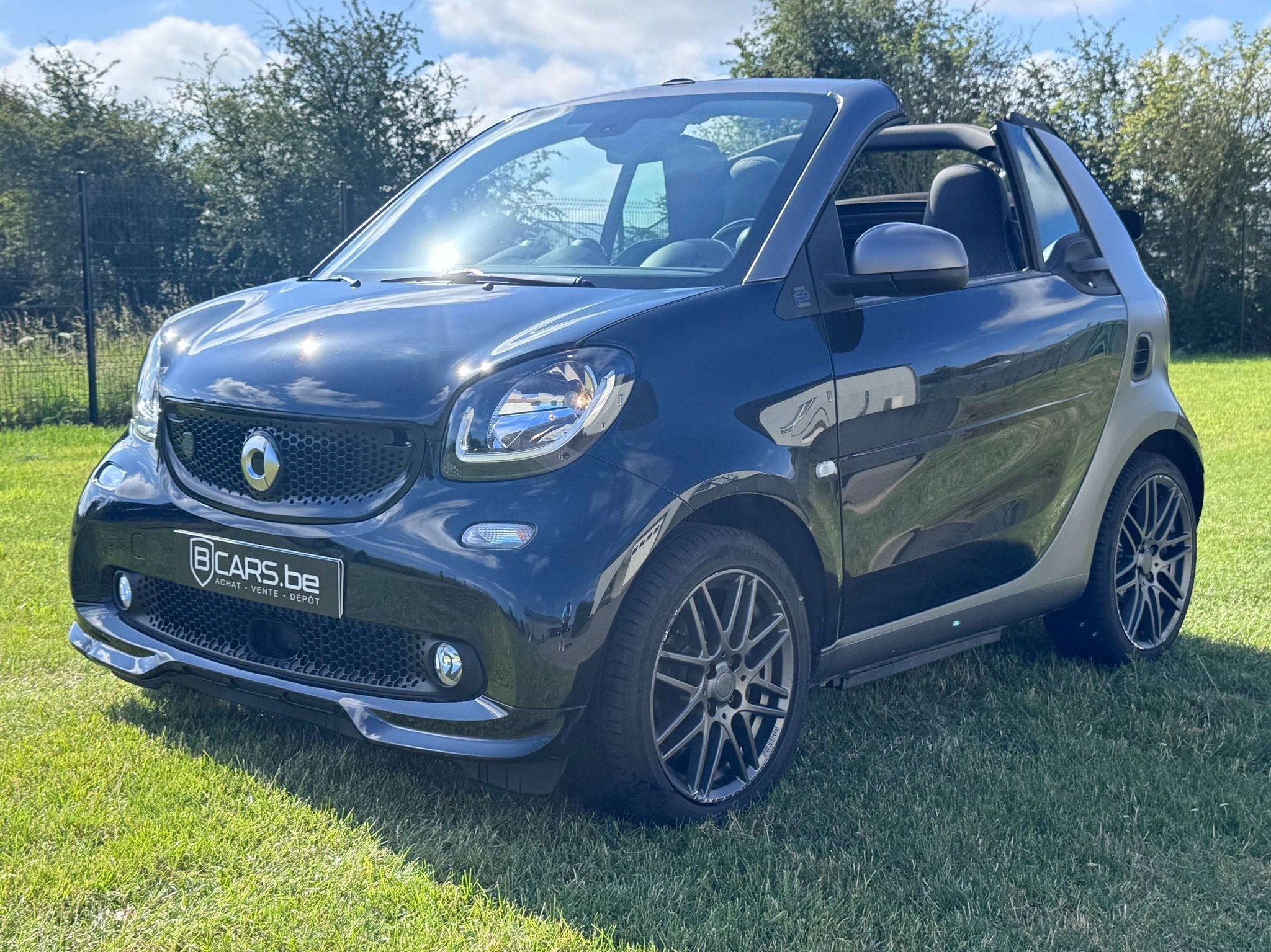 Smart Fortwo Cabrio Brabus EQ 17.6 kWh Style (EU6.2), Automaat, Achterwielaandrijving, Gebruikt, Cabriolet