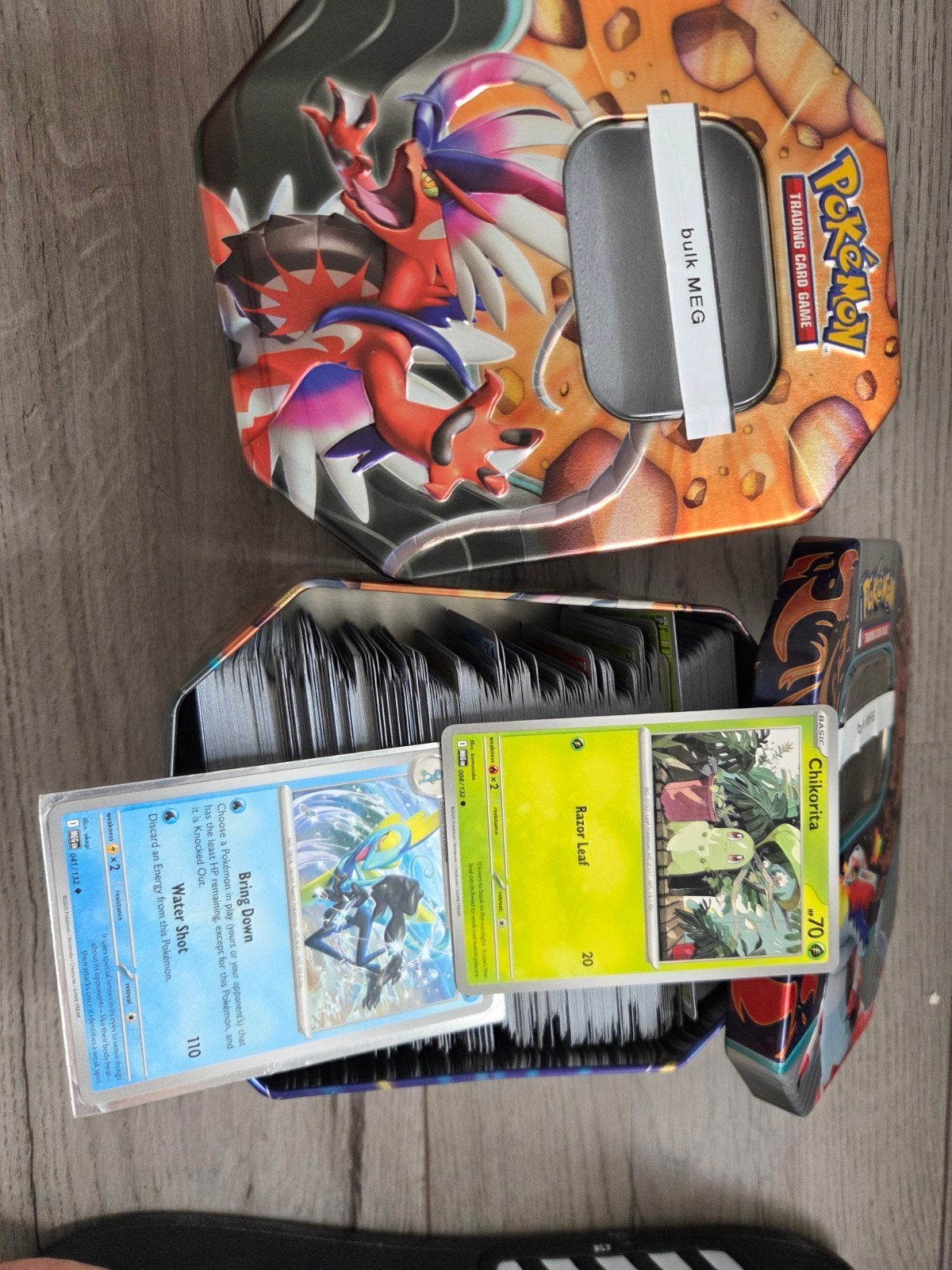 pokemon bulk MEG , 2 volle tins te koop, Ophalen