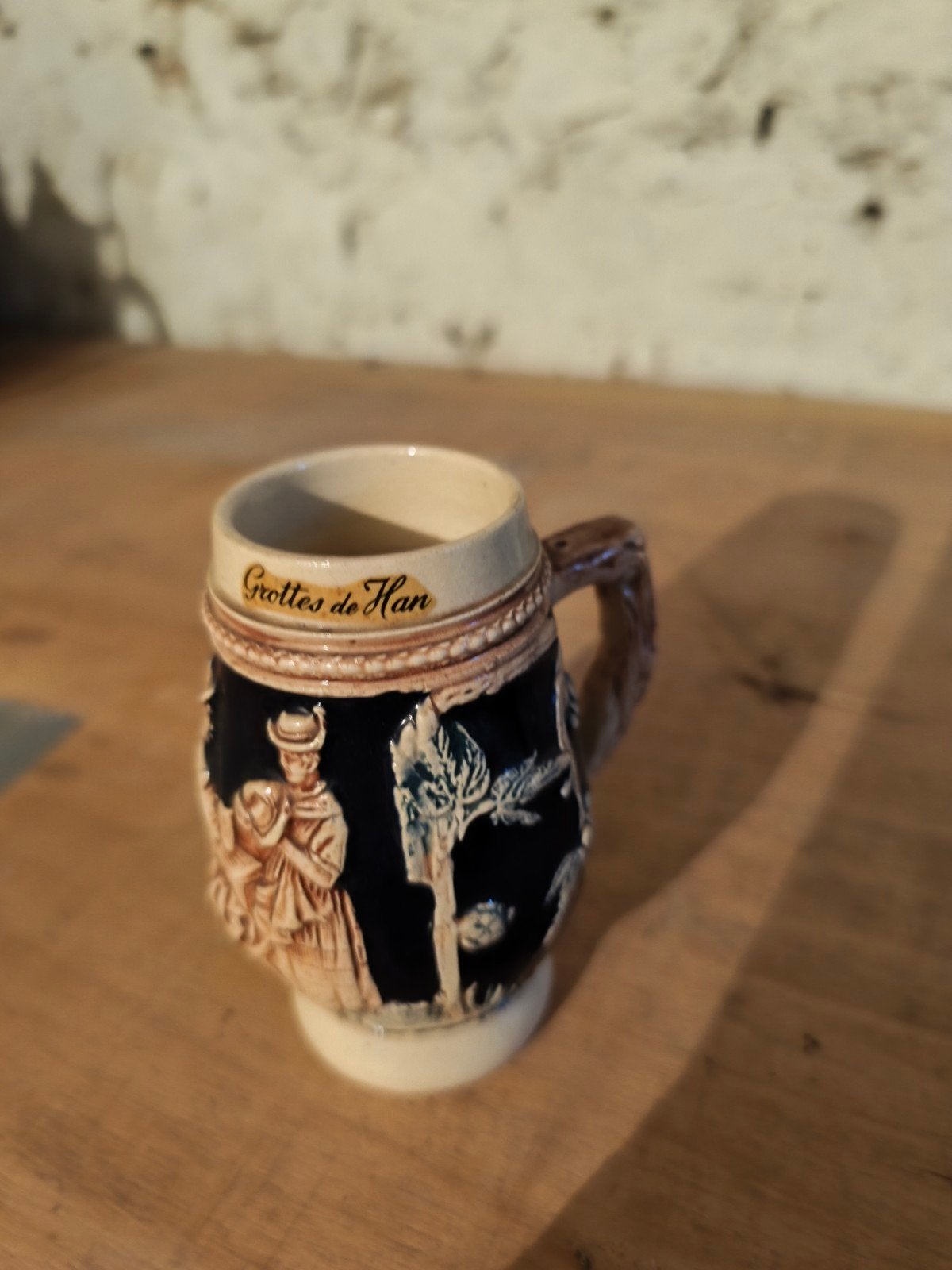 Chope à bière, Collections, Enlèvement
