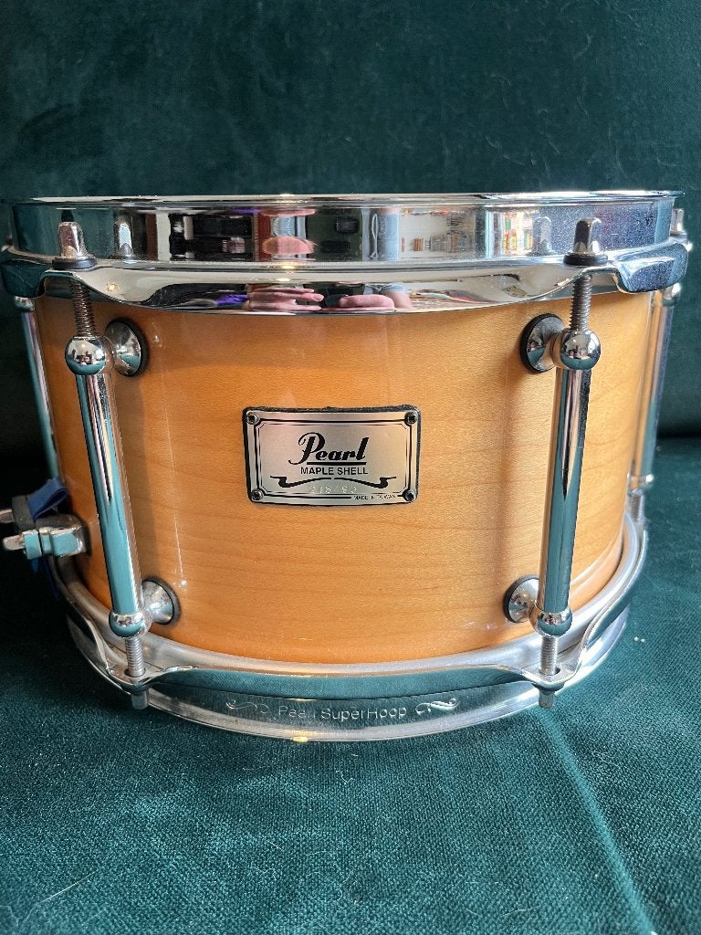 Pearl Popcorn Snare 10x6 + LP cowbell & Tambourine, Ophalen of Verzenden, Zo goed als nieuw, Pearl