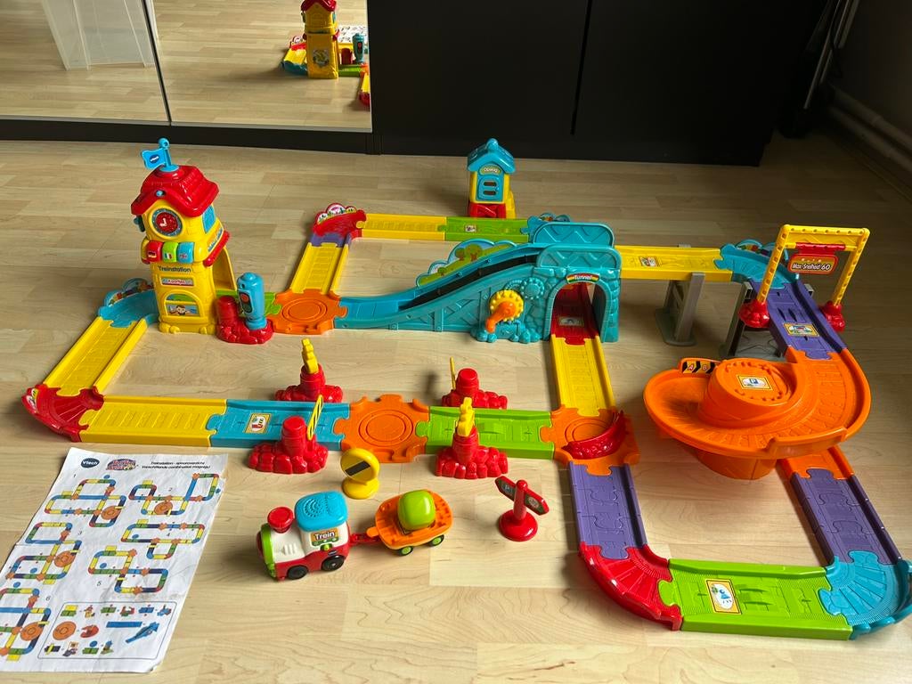 Toet toet auto’s Trein, Kinderen en Baby's, Ophalen, Gebruikt