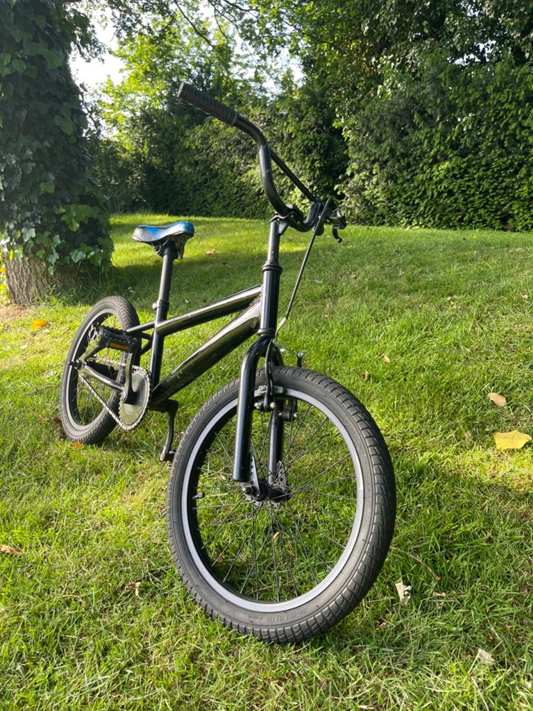 Zwarte BMX, Fietsen en Brommers, Ophalen, Zo goed als nieuw, Aluminium, 16 tot 20 inch