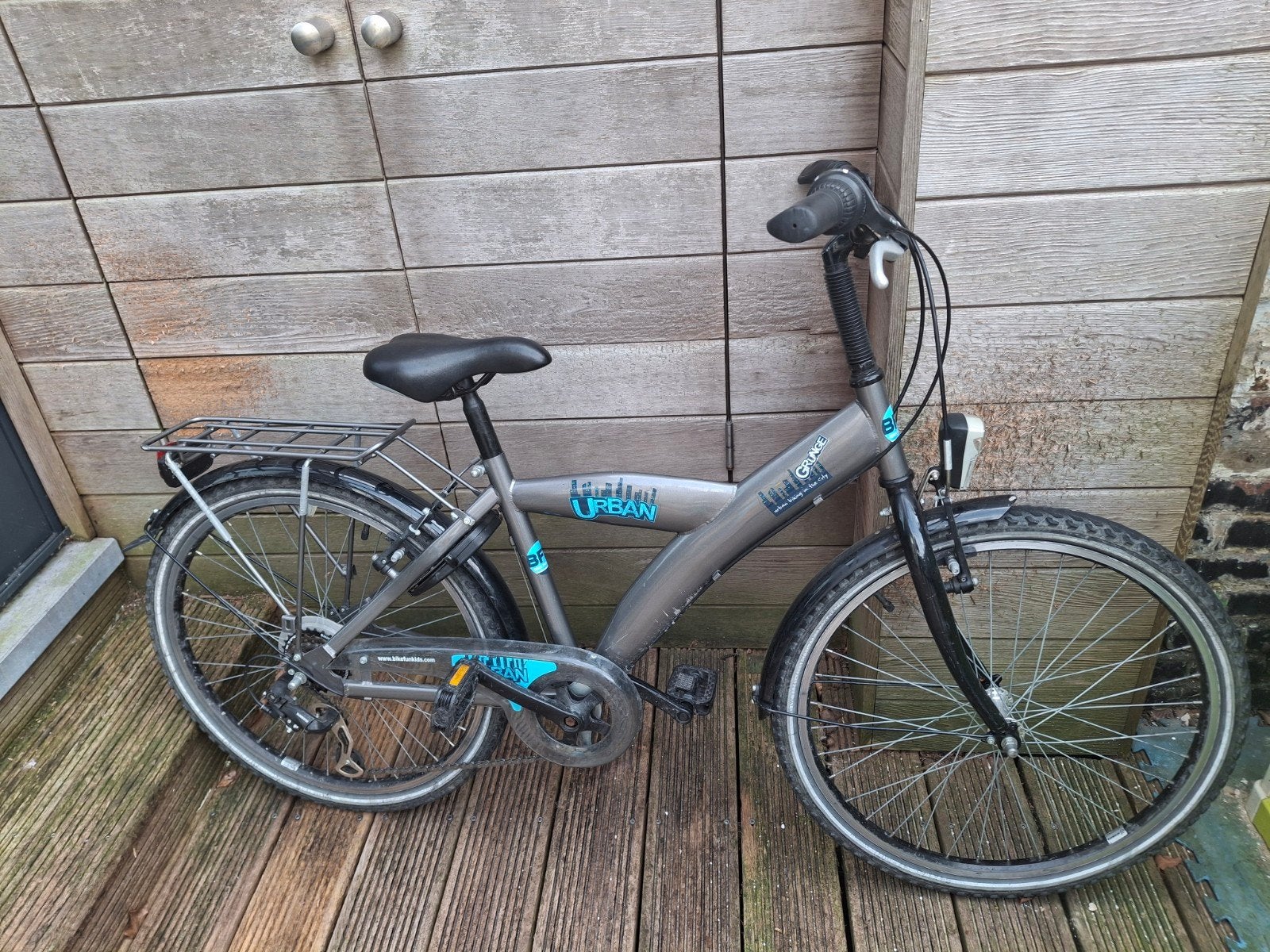 stadsfiets 24 inch, Ophalen, Versnellingen, Schijfrem, Gebruikt