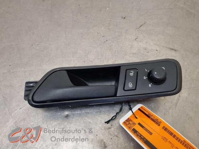 Poignée portière 2portes gauche d'un Volkswagen Caddy, Volkswagen, -, 3 mois de garantie, Utilisé