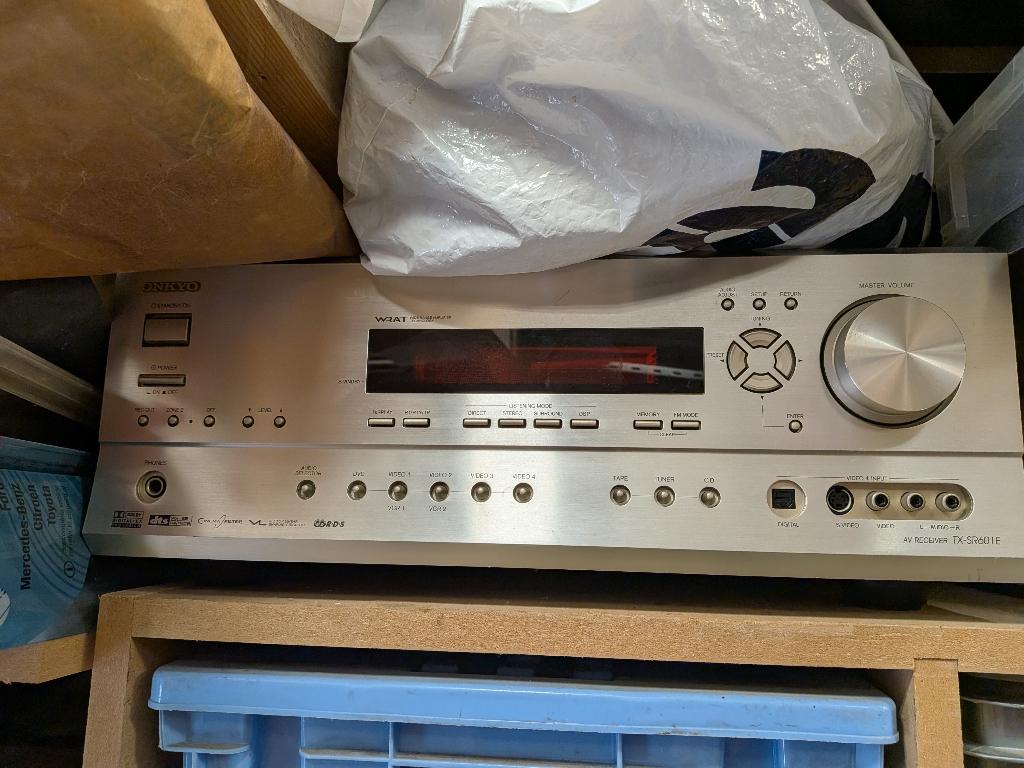 Surround versterker, Audio, Tv en Foto, Versterkers en Ontvangers, Ophalen, 60 tot 120 watt, Onkyo, Gebruikt