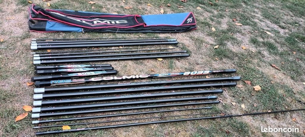 canne colmic 8033, Enlèvement, Comme neuf, Canne à pêche complète