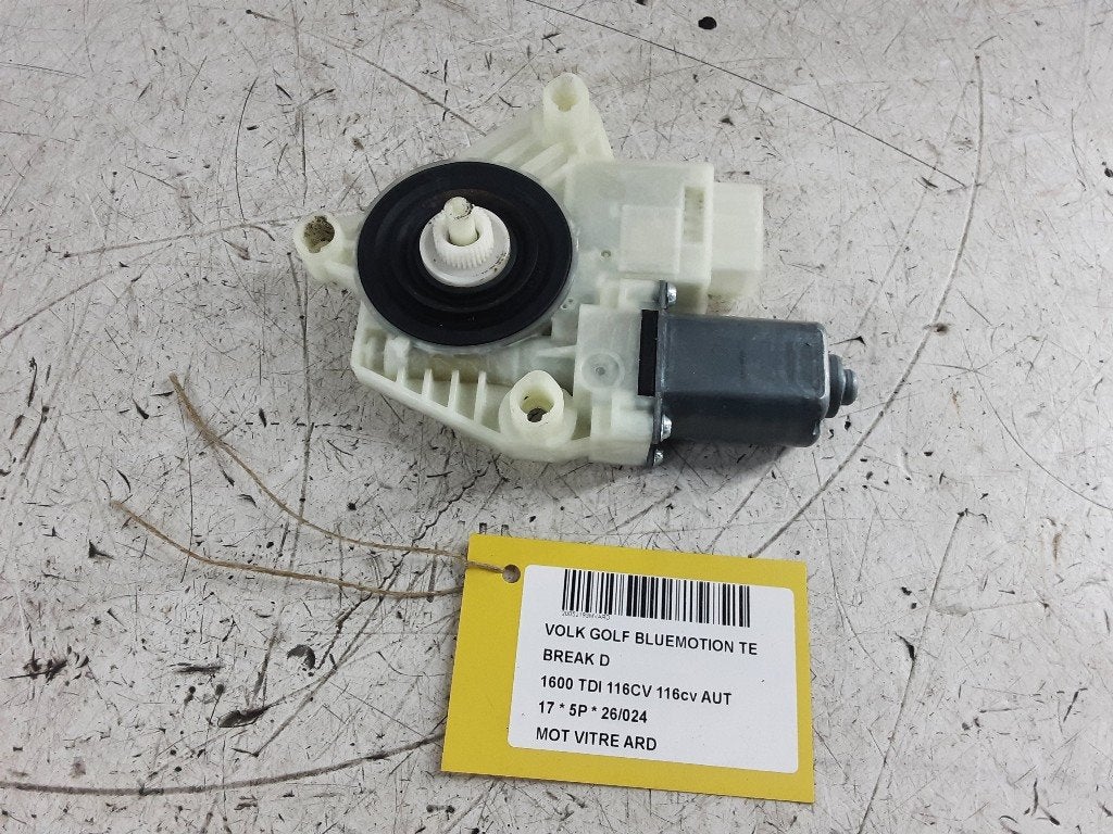 MOTEUR LEVE VITRE ELECTRIQUE ARRIÈRE DROIT (5Q4959812D), Volkswagen, Volkswagen AG, Utilisé, Kundenbetreuung@volkswagen.de