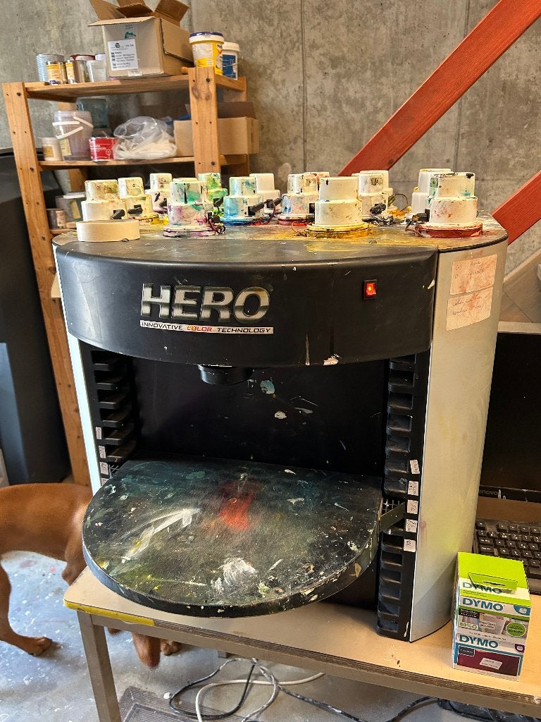Automatische verfmengmachine Hero Archimede A100, Enlèvement, Utilisé