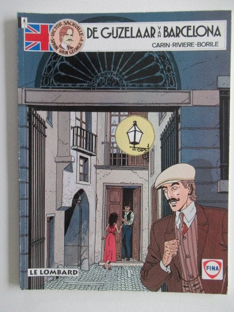 victor sackville...nr.6...de gijzelaar van barcelona, Livres, BD, Enlèvement ou Envoi, Comme neuf
