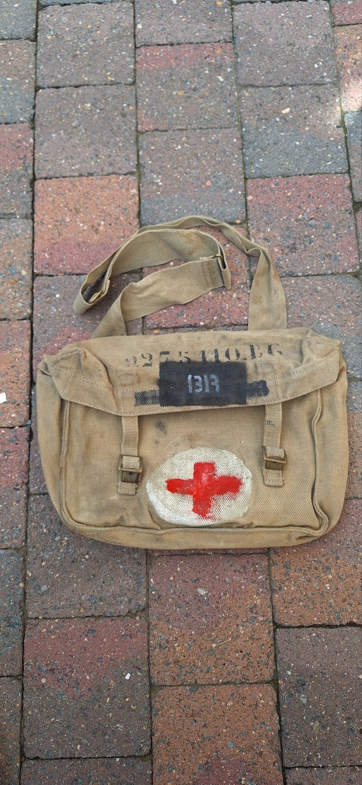 Sac medic anglais 1939, Collections, Objets militaires | Seconde Guerre mondiale, Enlèvement