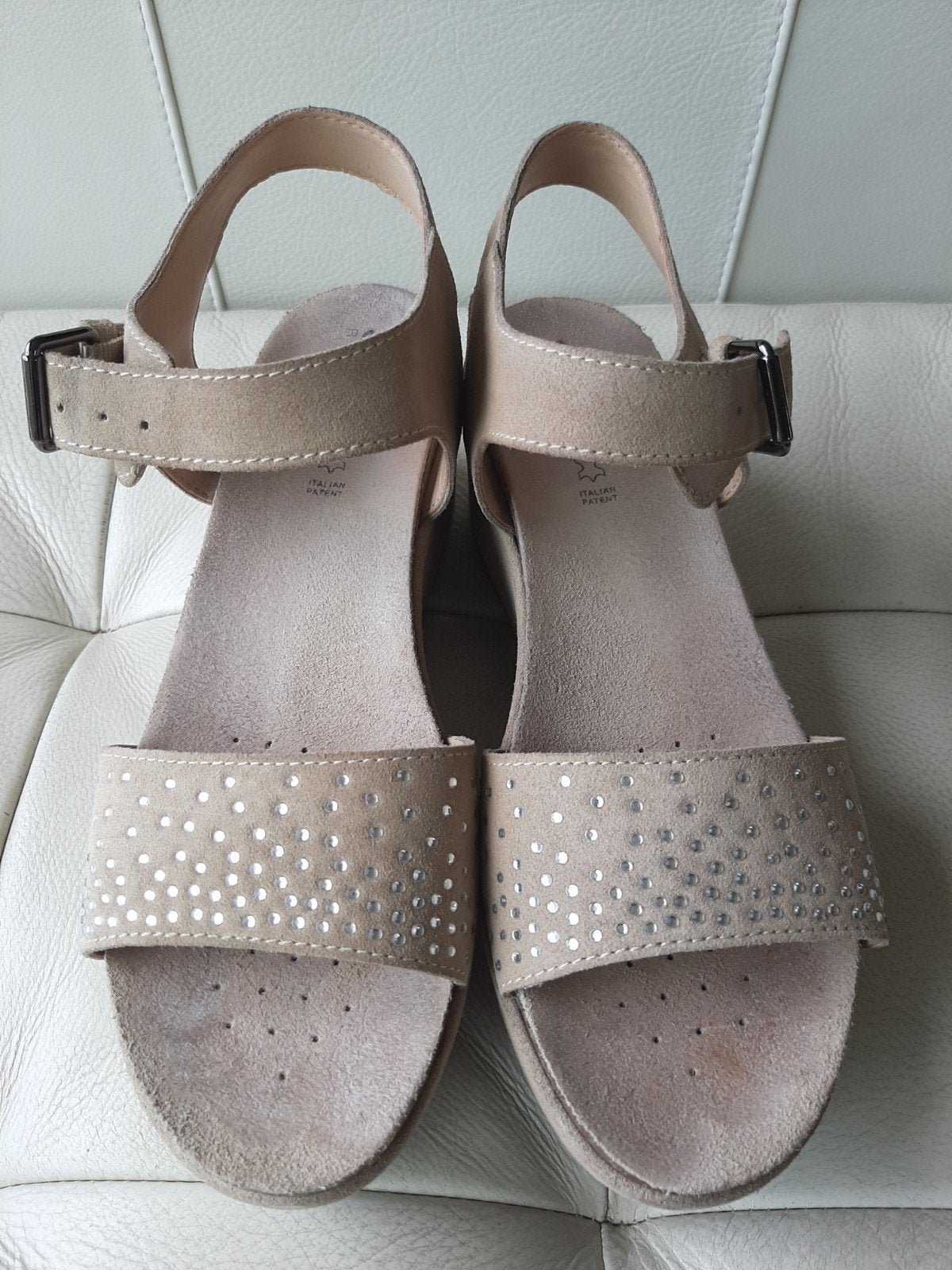 Sandalen Geox, Geox, Beige, Ophalen of Verzenden, Zo goed als nieuw