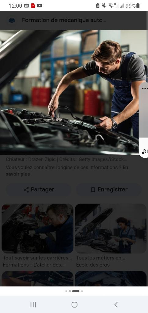 Mécanique, Enlèvement