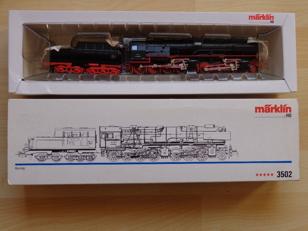 Marklin ho DRG 3502 Loco vapeur avec tender Type BR 53., Enlèvement ou Envoi, Comme neuf, Locomotive, Märklin