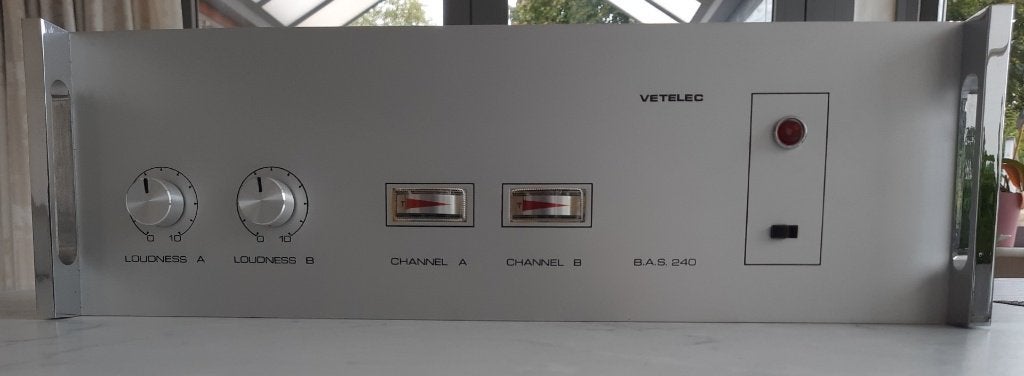 Châssis d'amplificateur Vetelec neuf, Enlèvement, Neuf, Autres marques