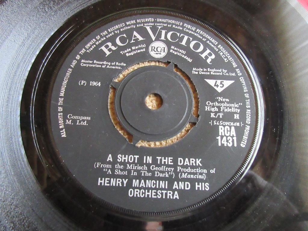 Henry Mancini - A Shot In The Dark / Dear Heart, Enlèvement ou Envoi, Comme neuf, R&B et Soul