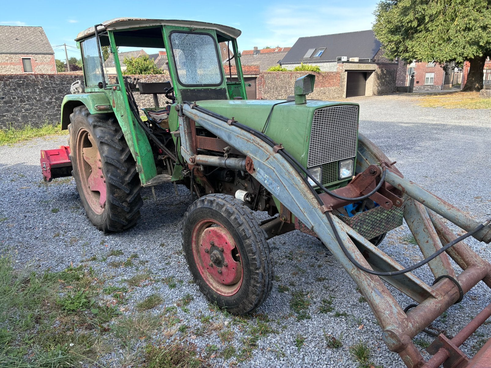 Tracteur fendt 3s avec chargeur frontal, Articles professionnels, Enlèvement