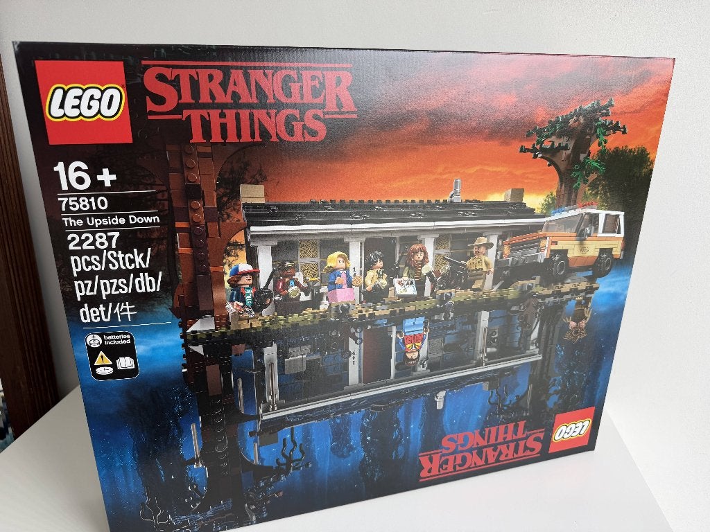 Lego 75810 Stranger Things Stranger Things The Upside Down, Overige thema's, Nieuw, Ophalen of Verzenden, Complete set