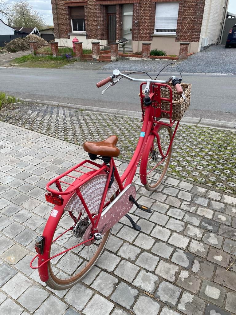 Damesfiets Cortina - lief - 26 inch, Fietsen en Brommers, Ophalen, Zo goed als nieuw, Versnellingen