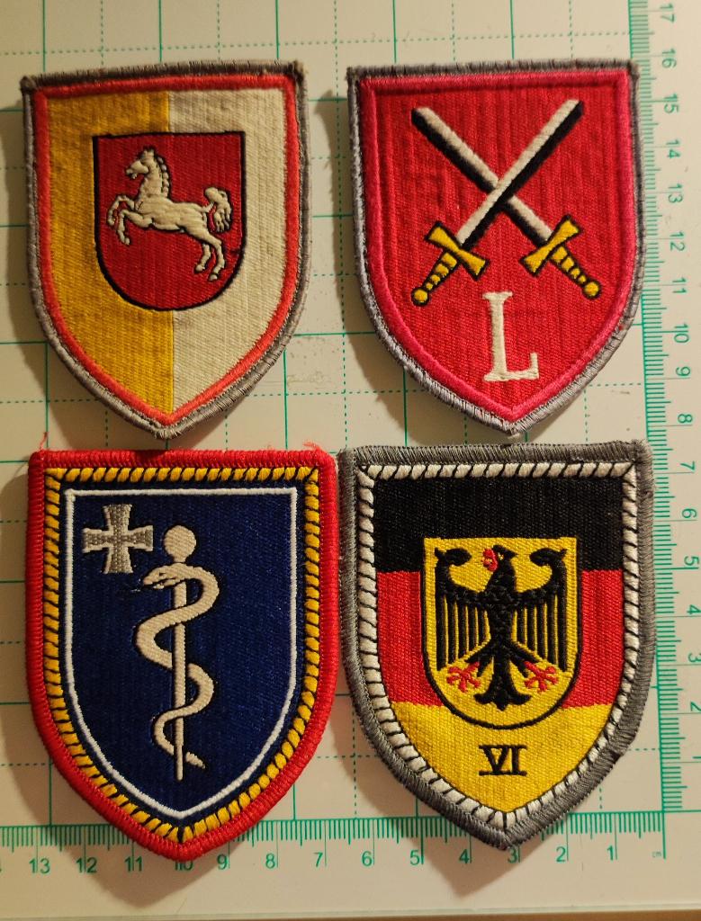 Set insignes van het Duitse leger, Verzenden, Landmacht, Embleem of Badge