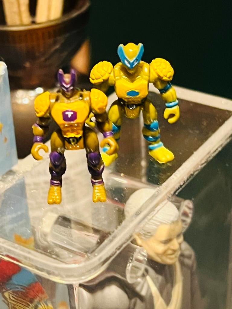 Super T Mini Figures TMNT Ninja Turtles Playmates Toys 1995, Enlèvement ou Envoi, Comme neuf