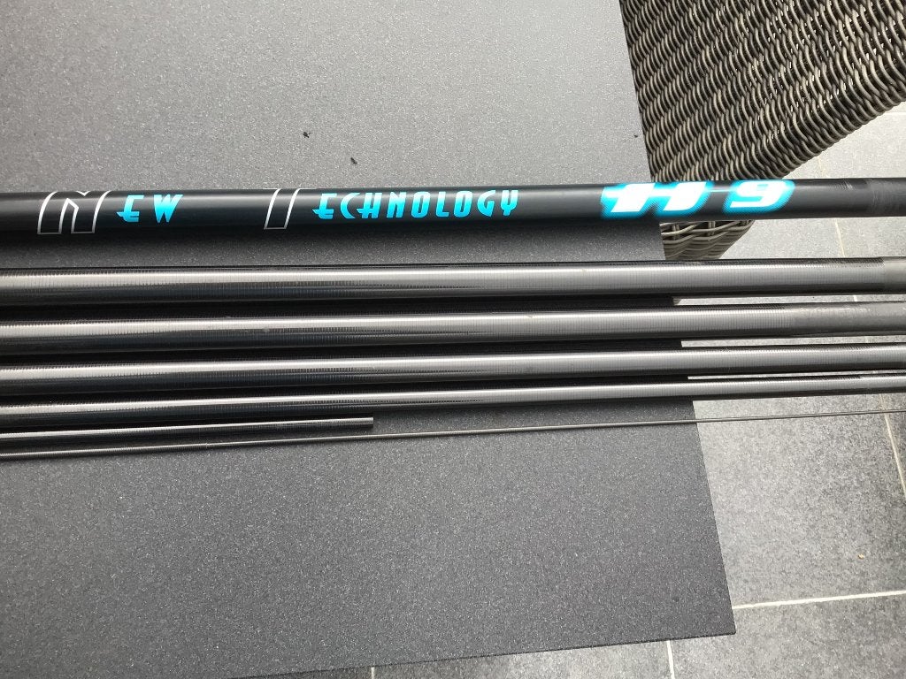 Vaste stok merk MAVER 9,5 m, Watersport en Boten, Ophalen, Gebruikt, Vaste hengel
