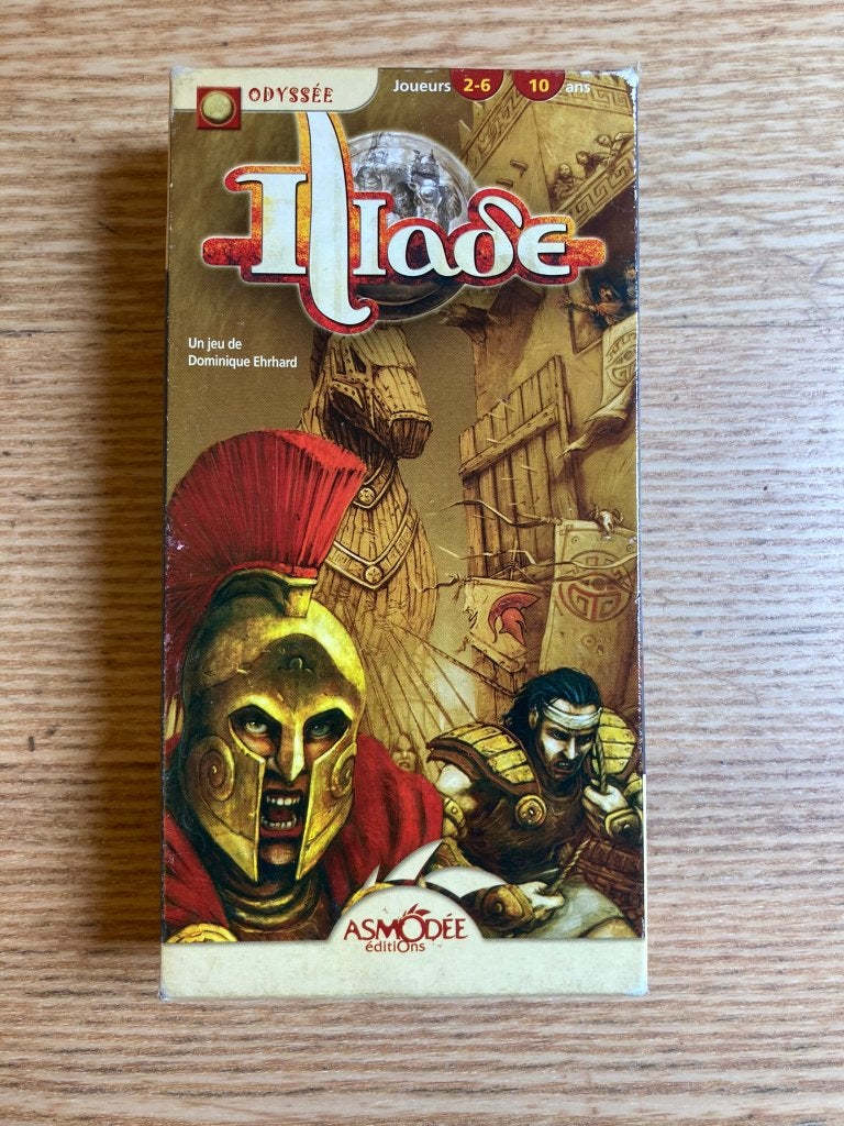Iliade (jeu de cartes), Cinq joueurs ou plus, Enlèvement ou Envoi, Utilisé, Asmodee