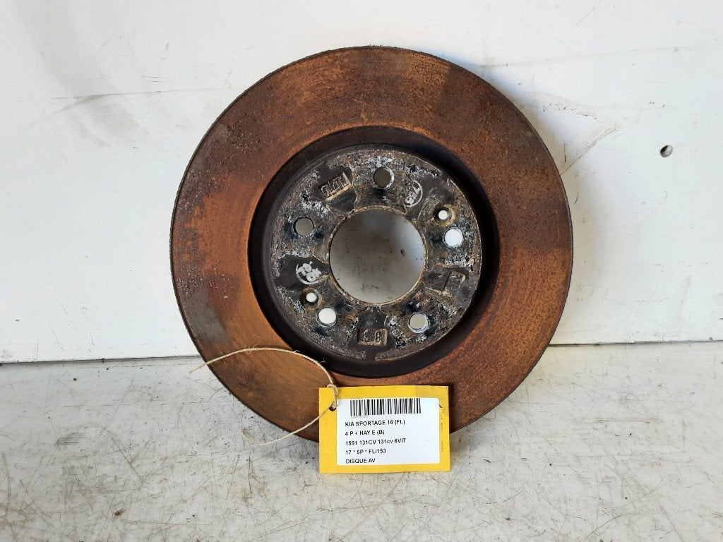 FREIN DISQUE AVANT Kia Sportage (QL) (01-2015/09-2022), Kia, Info@kia.de, Utilisé, Theodor-Heuss-Allee 11
60486  Frankfurt am Main, DE