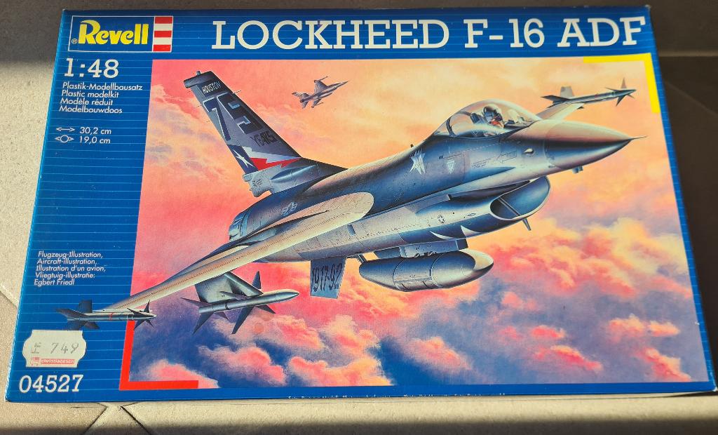 modelbouw lockheed revell  F16 ADF- nieuw, Hobby en Vrije tijd, Ophalen