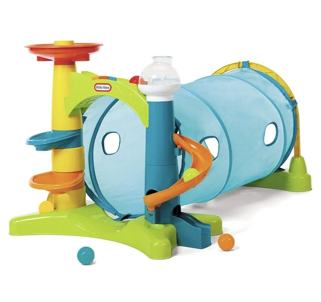 Little Tikes 2-in-1 activiteitentunnel, Ophalen