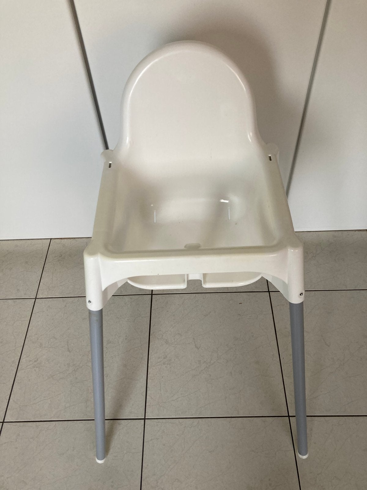 Ikea antiliop kinderstoel wit., Enlèvement, Comme neuf