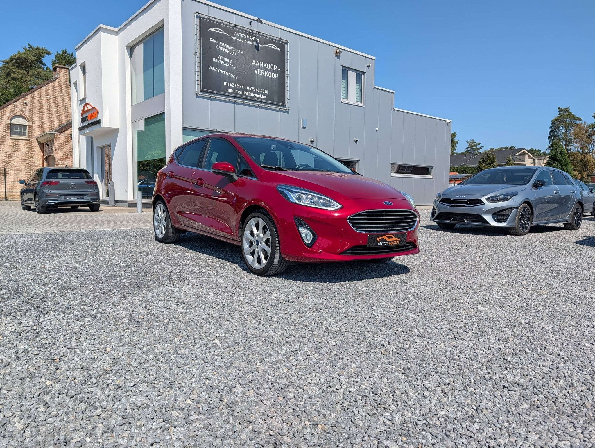 Ford Fiesta 1.1i Titanium | NAVI | CAMERA | GARANTIE, Auto's, Ford, Voorwielaandrijving, Stof, Gebruikt, Lichtsensor