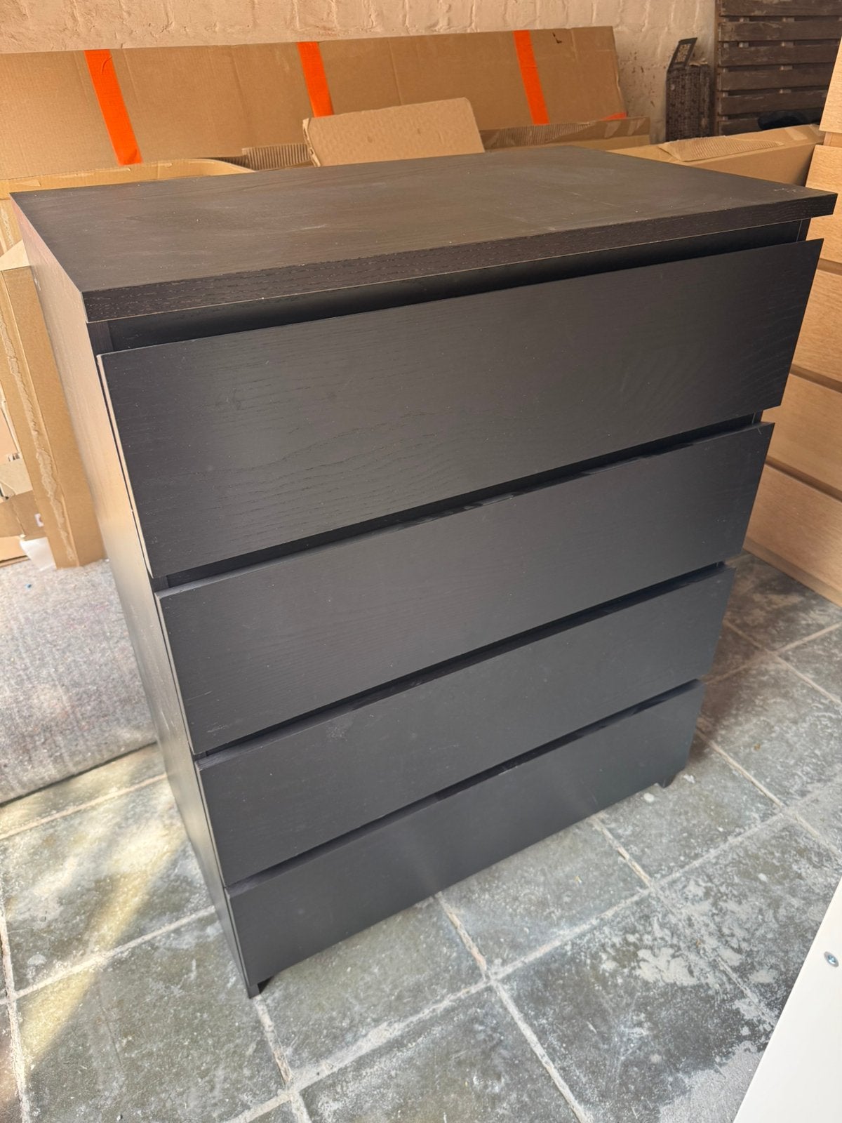 Commode MALM IKEA, 3 ou 4 tiroirs, 25 à 50 cm, Chêne, Enlèvement