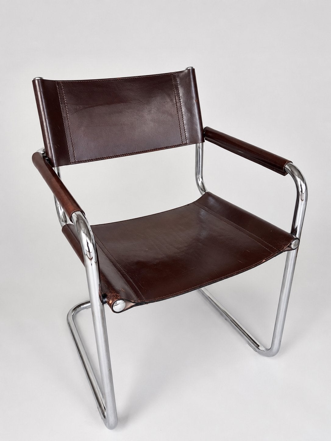 MG5 Leder design stoel, Enlèvement, Utilisé, Cuir, Une