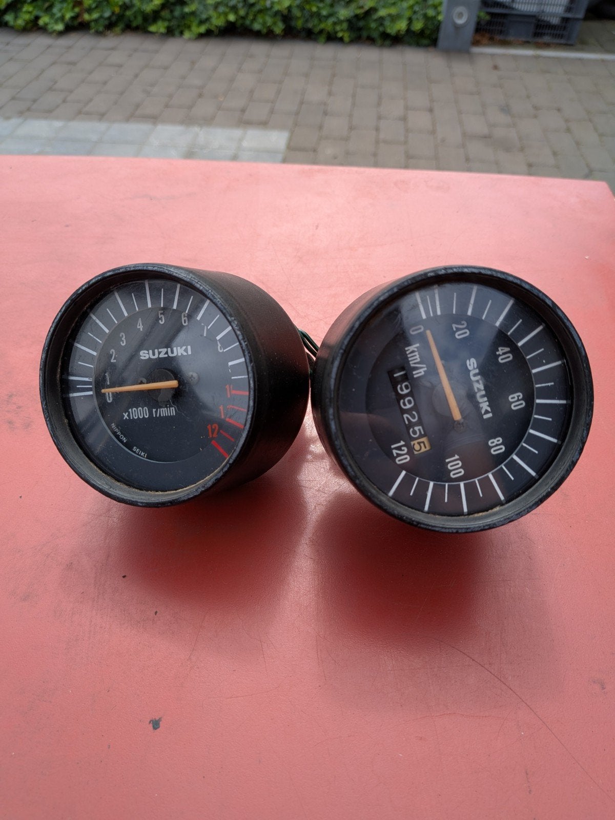 Suzuki GT 50 tellers, Fietsen en Brommers, Brommeronderdelen | Oldtimers, Ophalen of Verzenden