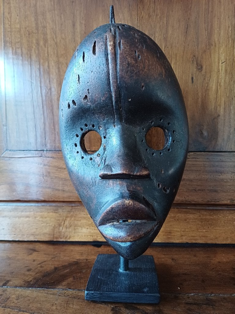 Masque Dan Afrique africain Côte d'ivoire, Antiquités & Art, Art | Art non-occidental, Afrique, Enlèvement ou Envoi, Masque, Bois