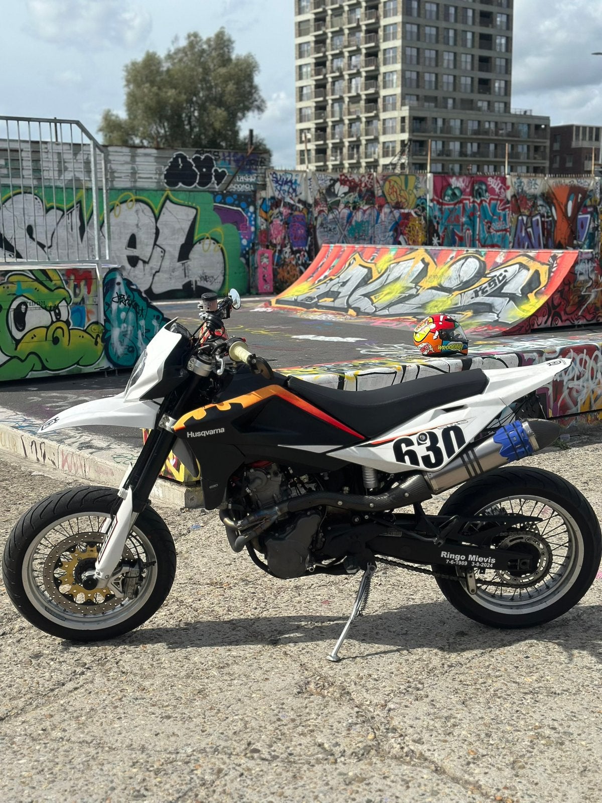 Husqvarna sms630, Motoren, Motorrijbewijs A, Particulier, 600 cc