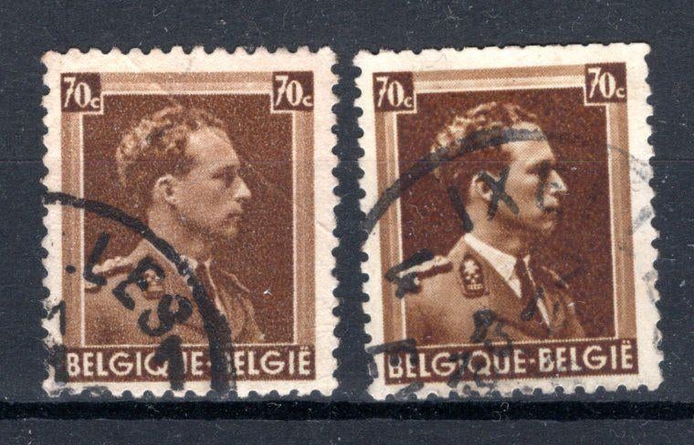 427 gestempeld 1936 - Koning Leopold 3, Ophalen of Verzenden, Gestempeld, Gestempeld