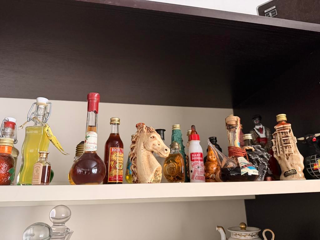 Mini bouteilles collections, Ophalen