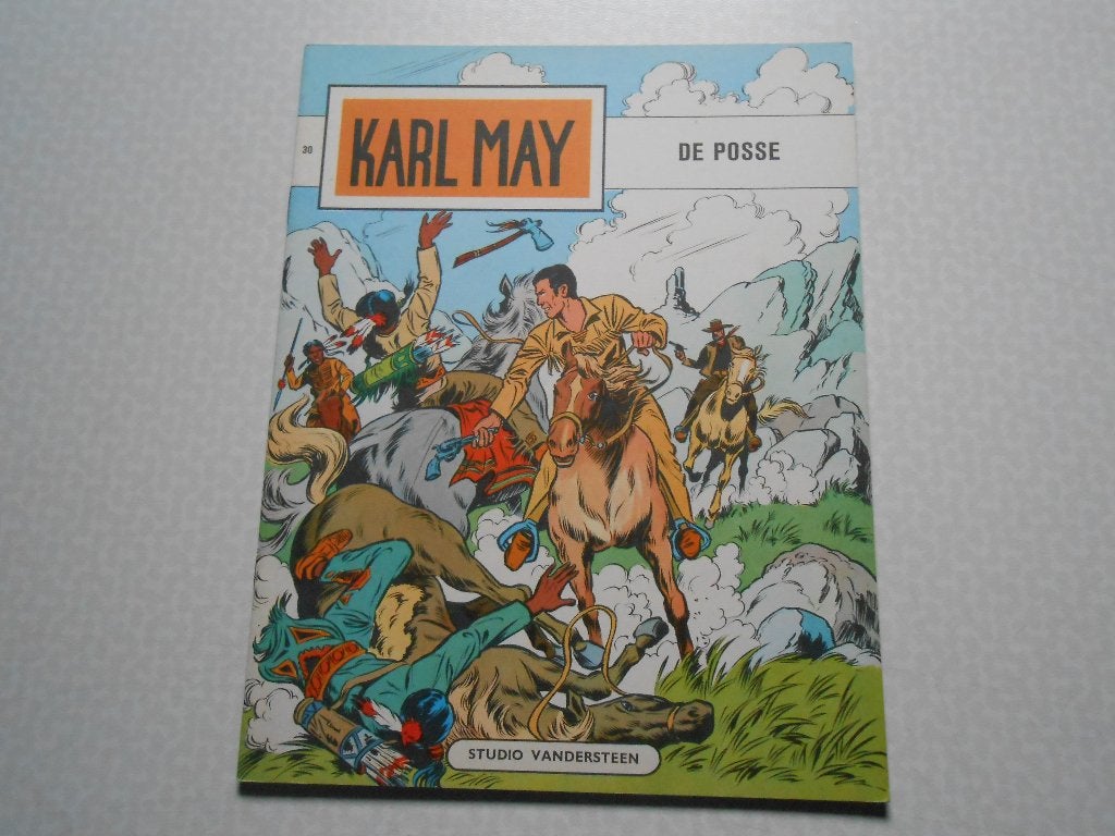Karl may 30 De posse 1971 1 ste druk., Willy Vandersteen, Eén stripboek, Nieuw, Ophalen of Verzenden