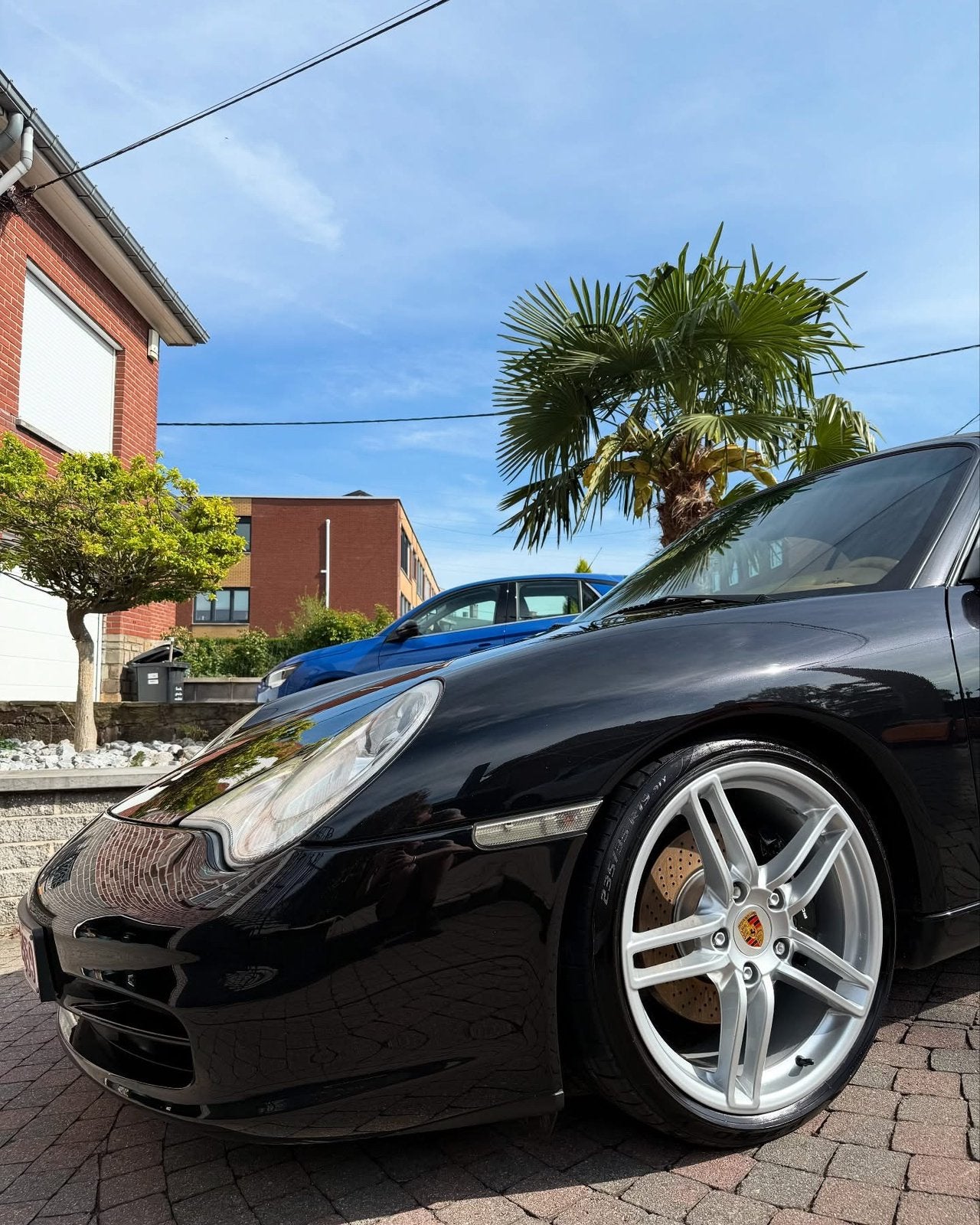 Porsche 911 (996.2) carrera 3,6l cabriolet, Autos, Cuir, Capteur de pluie, Achat, Beige